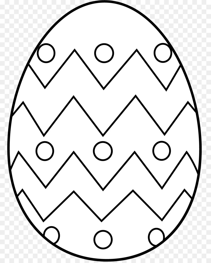 Easter Egg Coloring Pages Clipart Easter Circle
