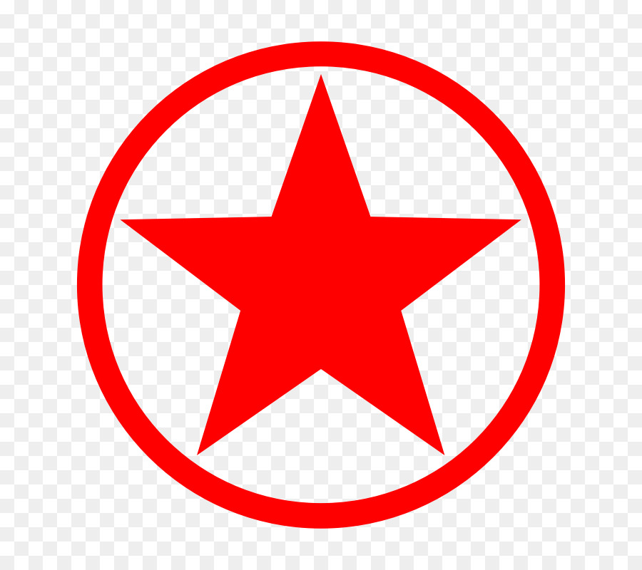 Red Star Clipart Circle Star Shape Transparent Clip Art