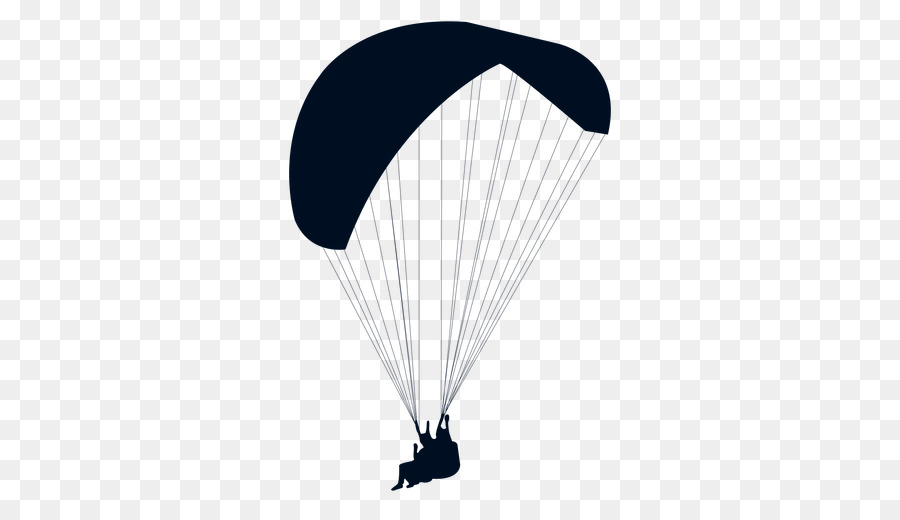 paragliding cartoon