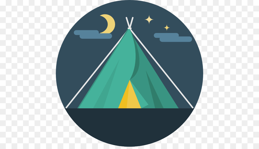Tent Cartoon clipart - Tent, Camping, Circle, transparent clip art