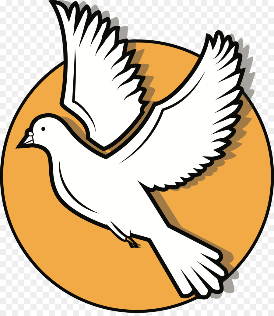 Logo Burung Merpati Vektor  DAVID BAPTISTE CHIROT