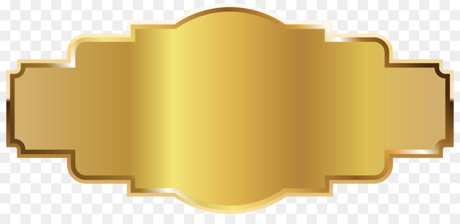 Name Background Clipart Label Gold Sticker Transparent Clip Art