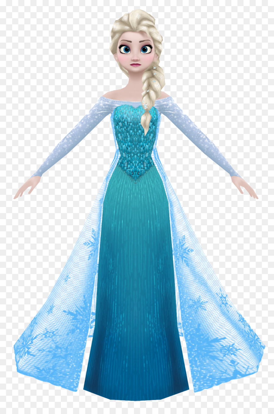 frozen barbie dress
