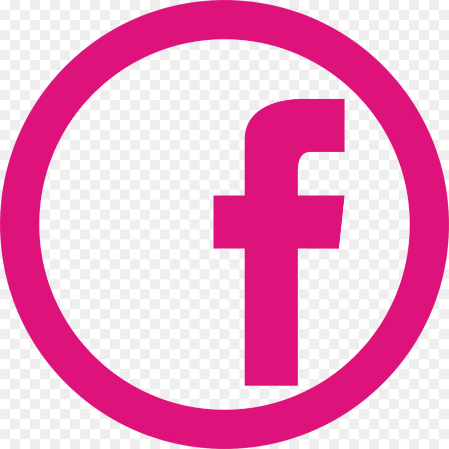 Facebook Logo Circle Clipart Facebook Pink Text Transparent Clip Art