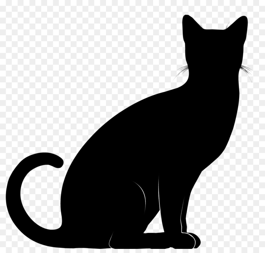 Cat Drawing Clipart Cat Drawing Silhouette Transparent