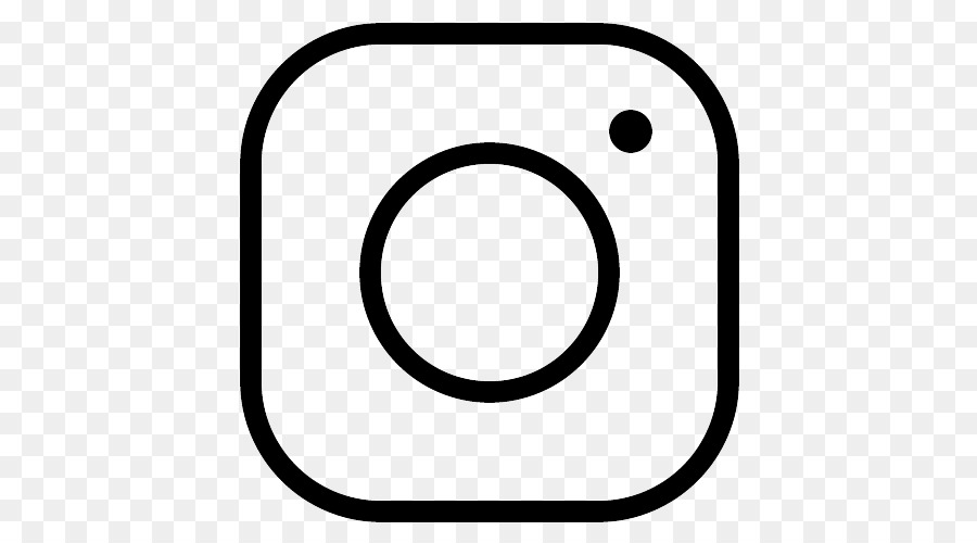 Instagram Icon Black White Png