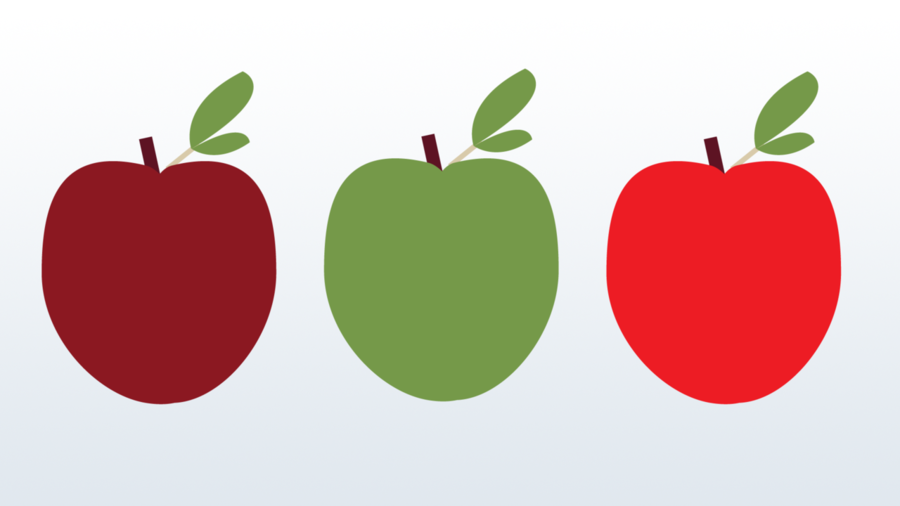 Apple three. Яблоко 2. Яблоки красные желтые зеленые. Яблоки разной величины. 3 Яблока.