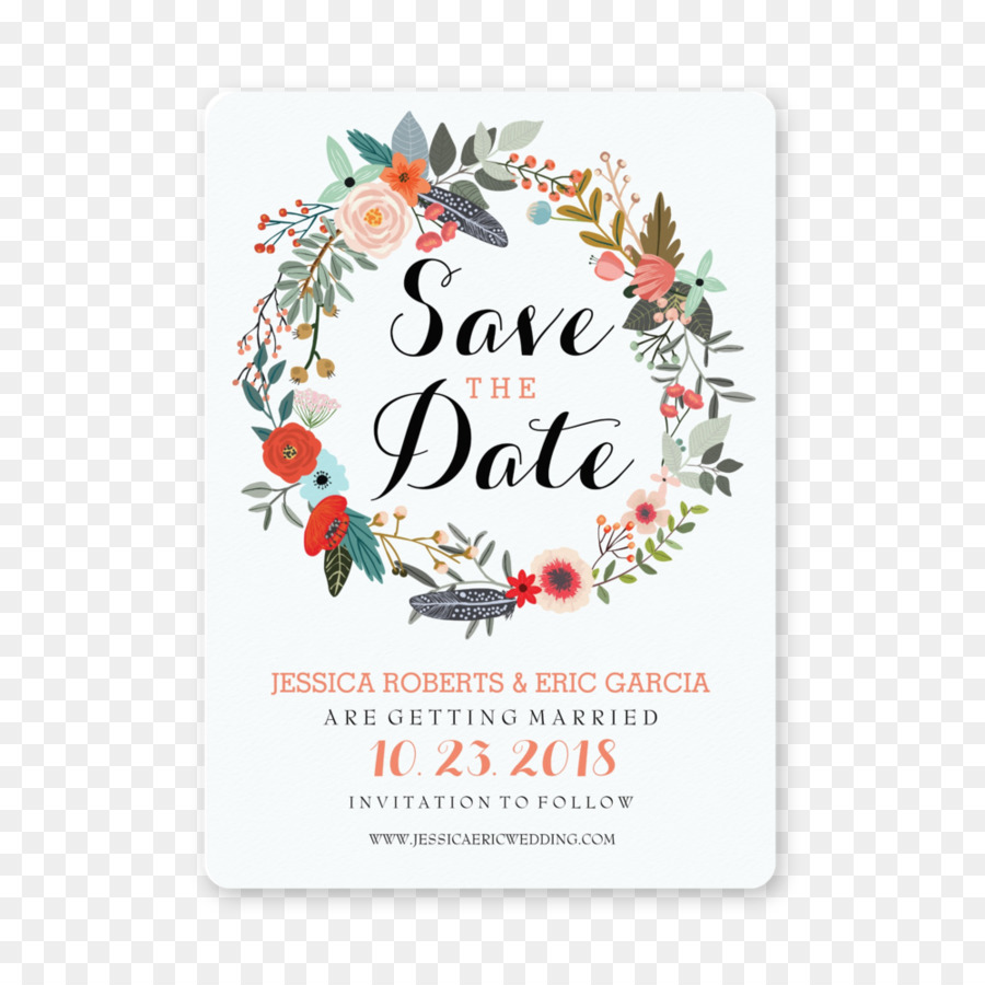 Wedding Save The Date Clipart Flower Wedding Wreath Transparent Clip Art