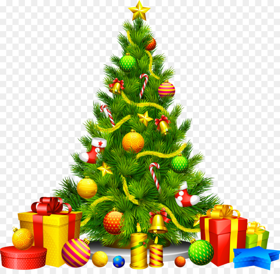 Christmas Tree Cartoon clipart - Tree, Christmas, Pine, transparent ...