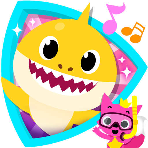 Baby Shark Clipart Clipart Pink Yellow Smiley Transparent