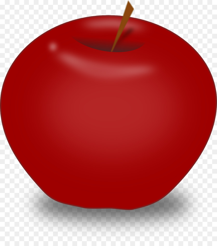Red Fruit Cartoon Apple