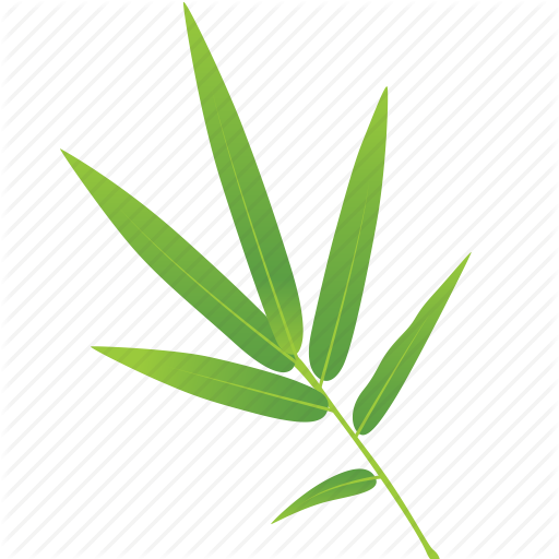 Bamboo Cartoon Clipart Leaf Bamboo Plant Transparent Clip Art