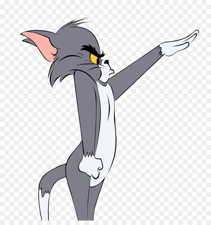 Tom And Jerry Cartoon Clipart Cat Kitten Bird