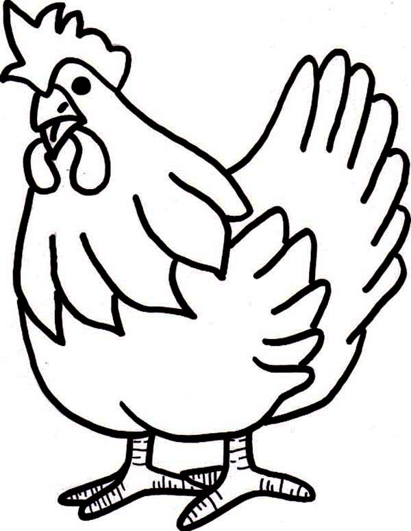 55 Fried Chicken Coloring Pages , Free HD Download