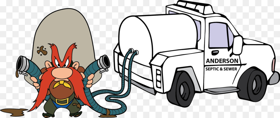 Cartoon septic tank repair-naked photo