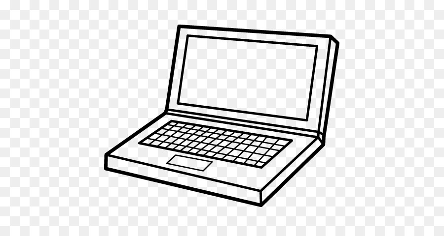 Book Black And White Clipart Laptop Computer Notebook