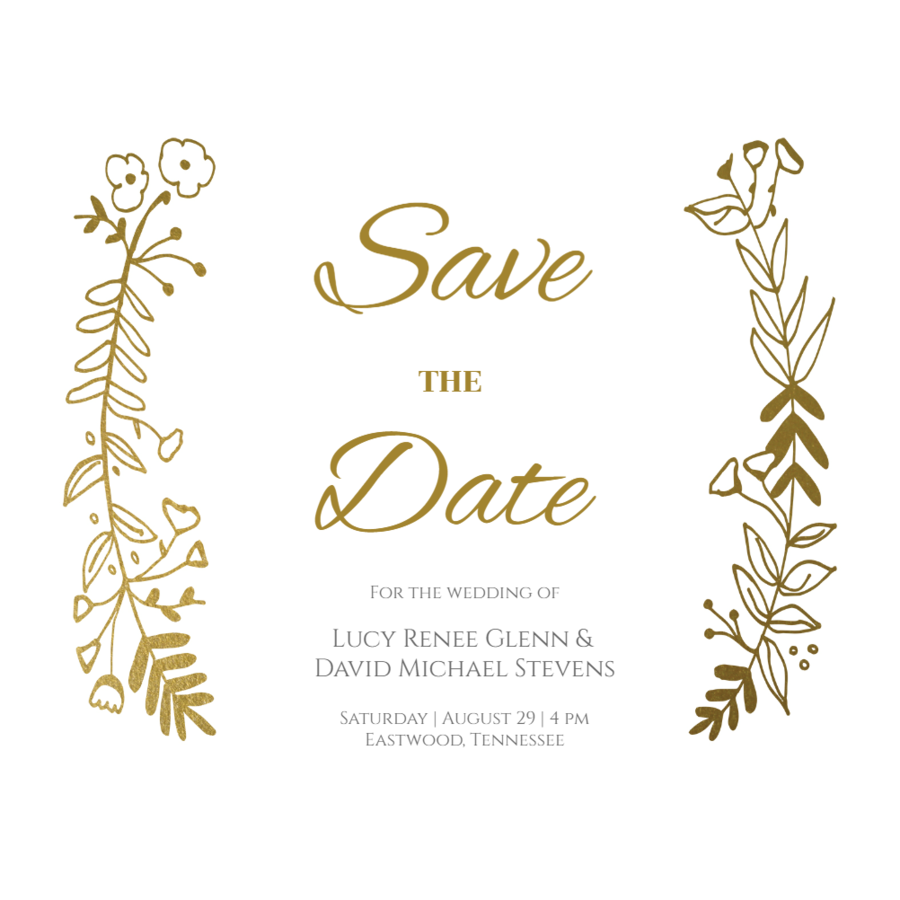 Wedding Save The Date Clipart Party Wedding Birthday Transparent Clip Art