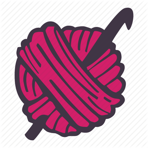 Line Logo Clipart Illustration Yarn Pink Transparent Clip Art