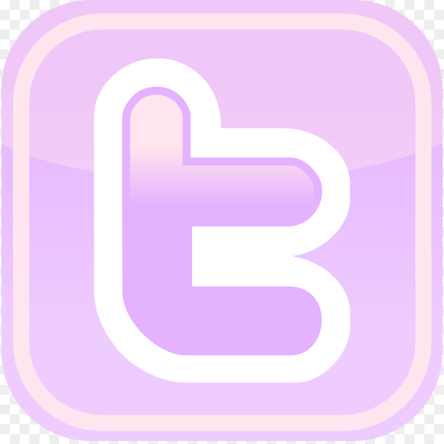 Social Media Logo Clipart Graphics Pastel Pink Transparent