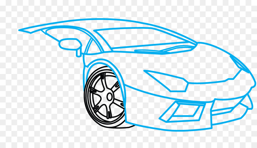 Lamborghini Logo Drawing