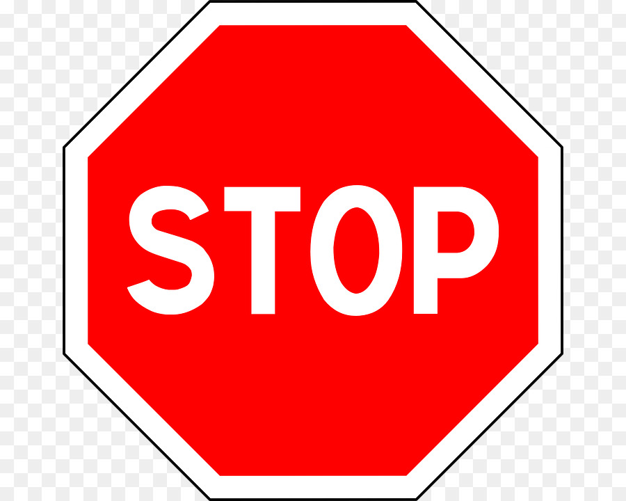 stop sign clipart red text sign transparent clip art
