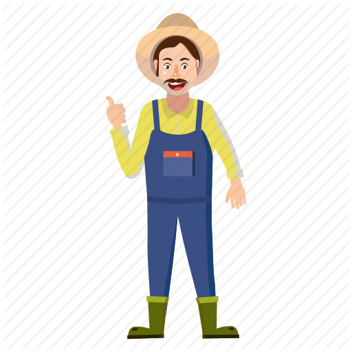 Images Of Cartoon Transparent Background Indian Farmer Clipart