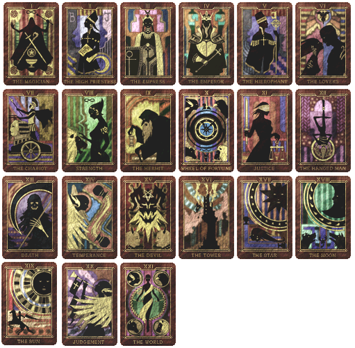 Which game has your favorite Tarot card designs? PERSoNA