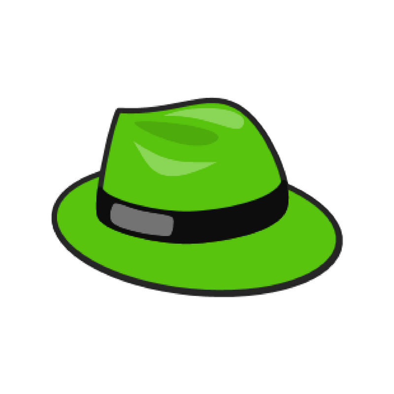 Hat keinen. 6 Шляп мышления зеленая шляпа. Зеленая шляпа де Боно. Зеленая шляпа метод 6 шляп. Разноцветные шляпы.