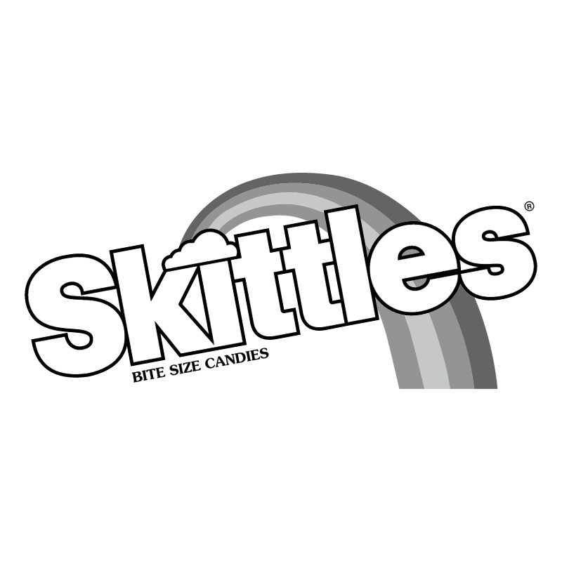 Skittles Candy Clipart Black And White