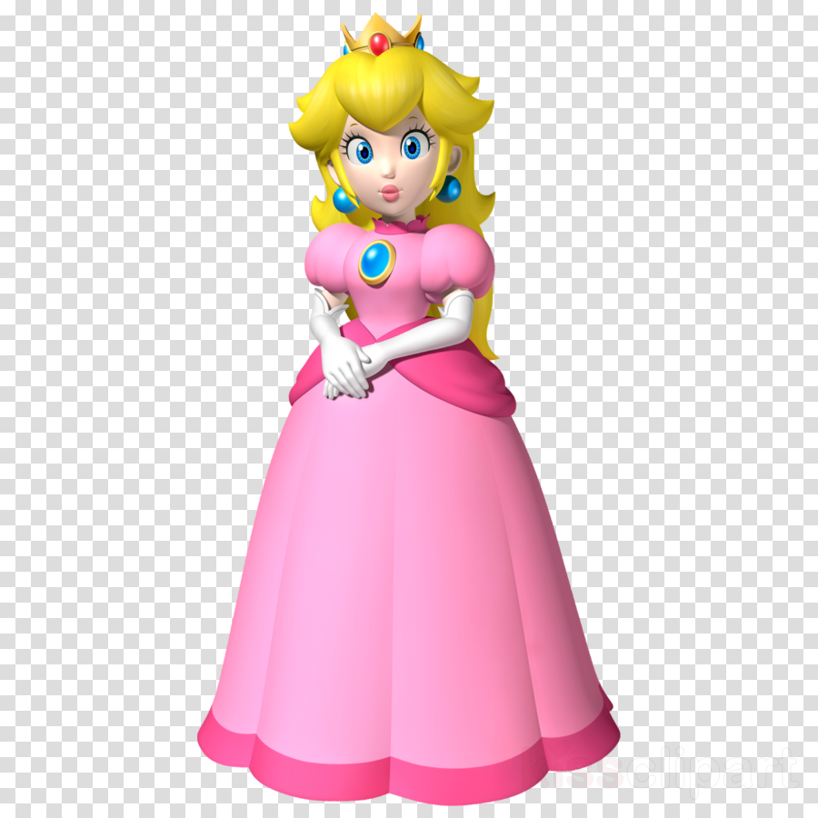 Download Princess Peach Clip Art - Best Free Library