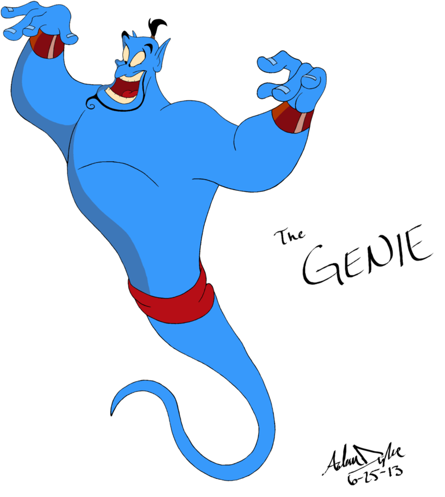 Genie Aladdin Png.