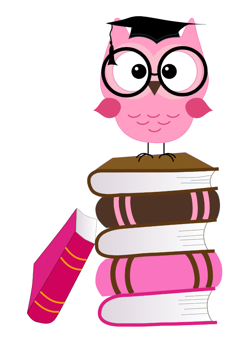 Download Book Illustration Clipart Owl Reading Book Transparent Clip Art
