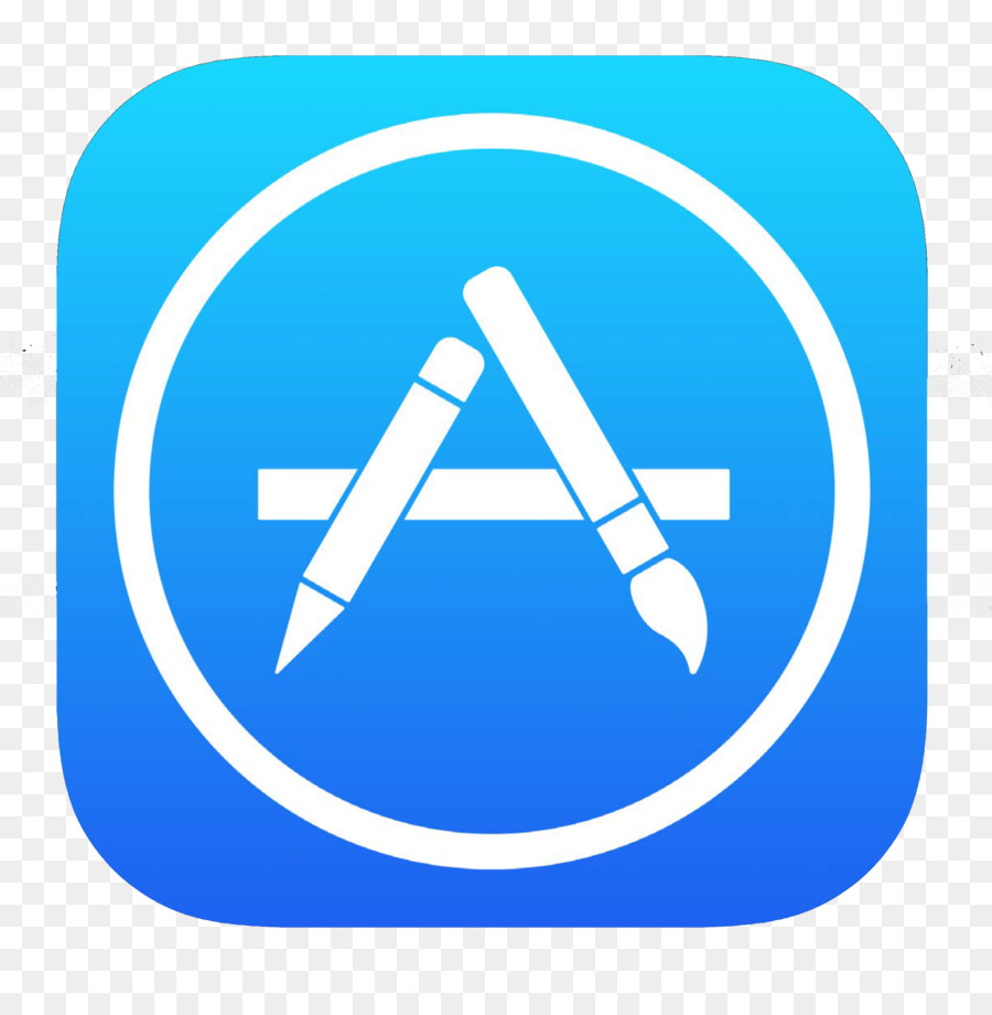 Apple Logo Background Clipart Apple Blue Text Transparent