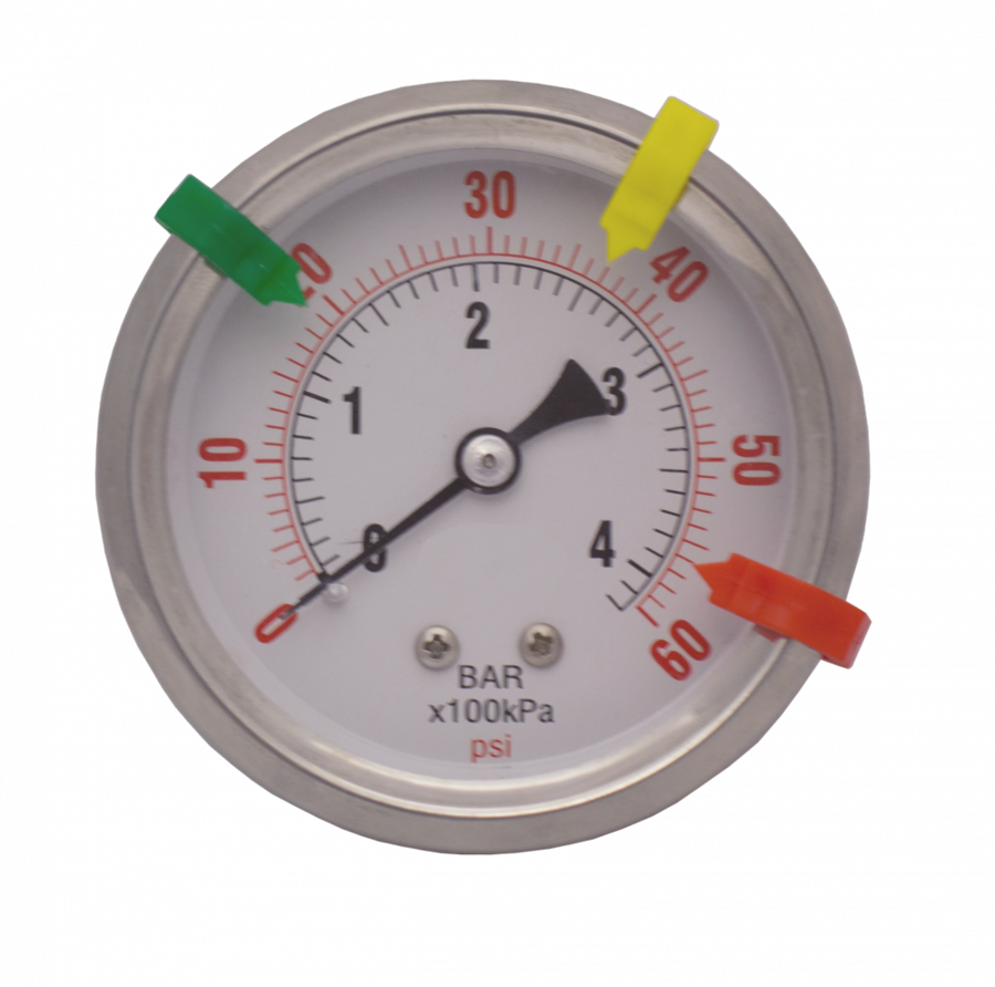 pressure gauge indicator