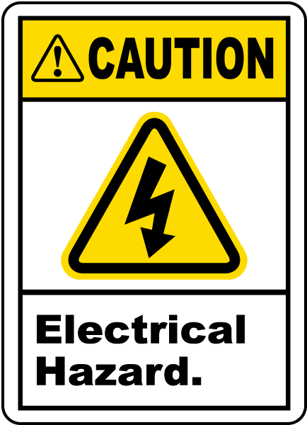 Transparent Electrical Safety Logo