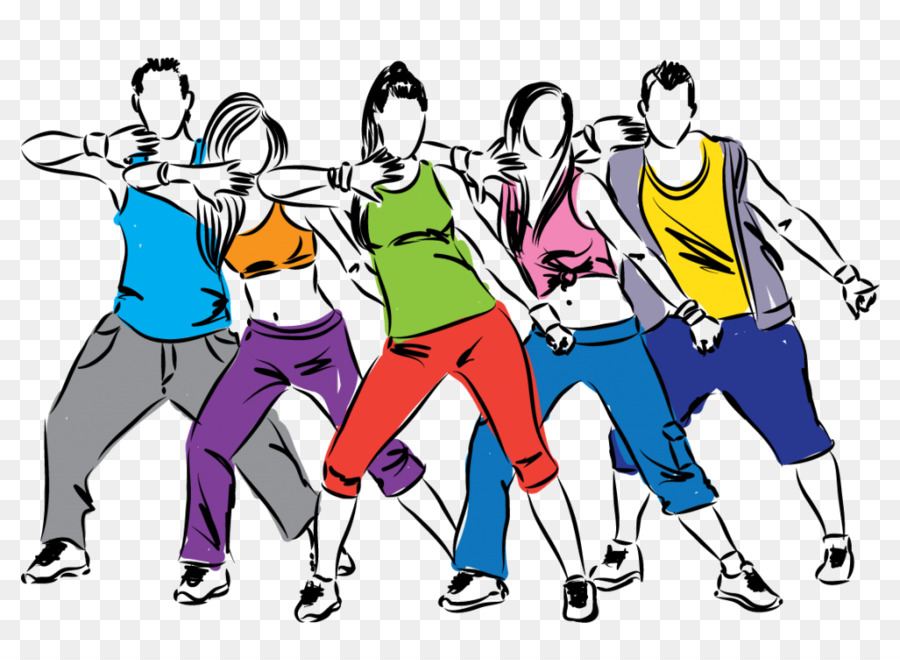 Group Of People Background Clipart Dance Illustration Graphics Transparent Clip Art