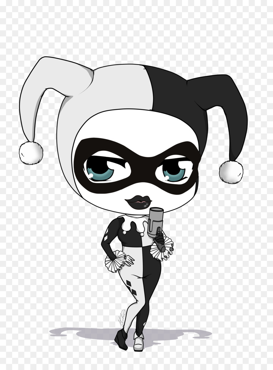 Clipart Resolution 9001203 Harley Quinn Drawing Clipart