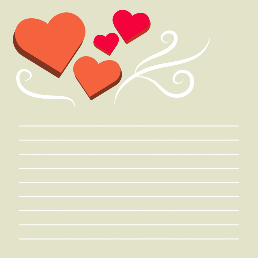 Love Background Heart clipart - Love, Letter, Text, transparent For Template For Love Letter