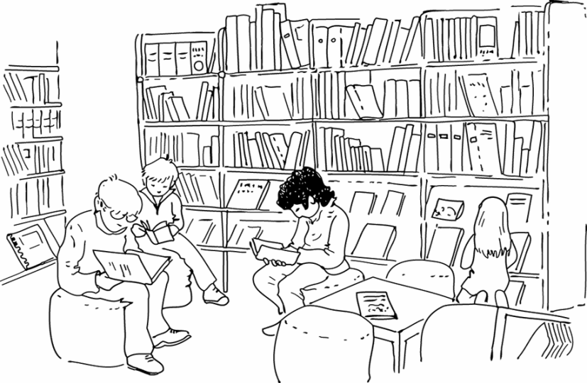 Нарисовать рисунок библиотеку. Раскраска библиотека. Библиотека рисунок. Раскраска библиотека для детей. Эскиз библиотеки.