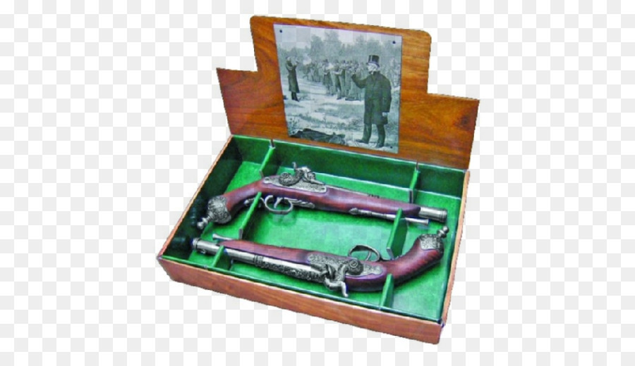 british dueling flintlock boxed set non firing replica gun clipart Duelling pistol Flintlock Firearm