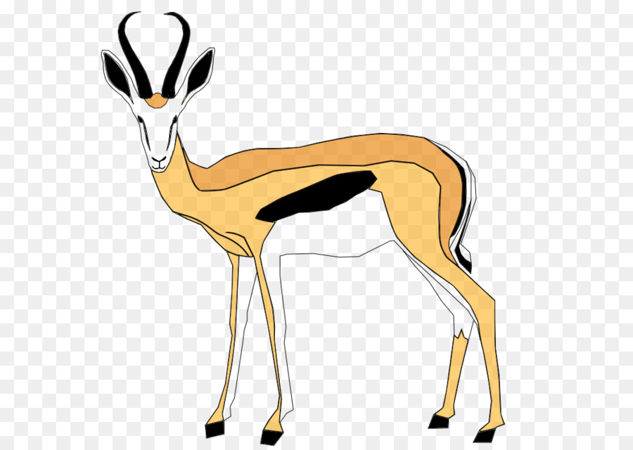 Giraffe Cartoon Clipart Antelope Deer Wildlife Transparent.