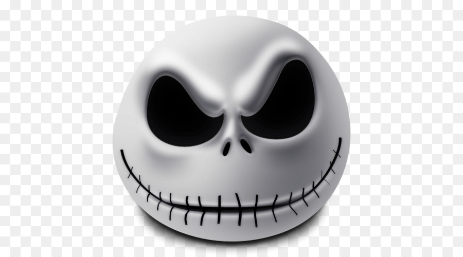 The Nightmare Before Christmas clipart - Face, Nose, Skull, transparent