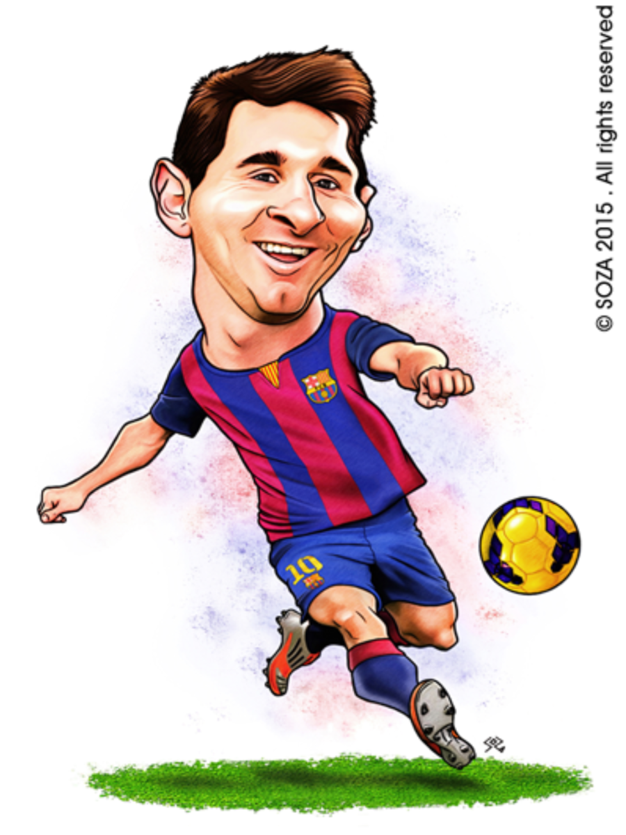 Messi Cartoon clipart - Football, Cartoon, Ball, transparent clip art