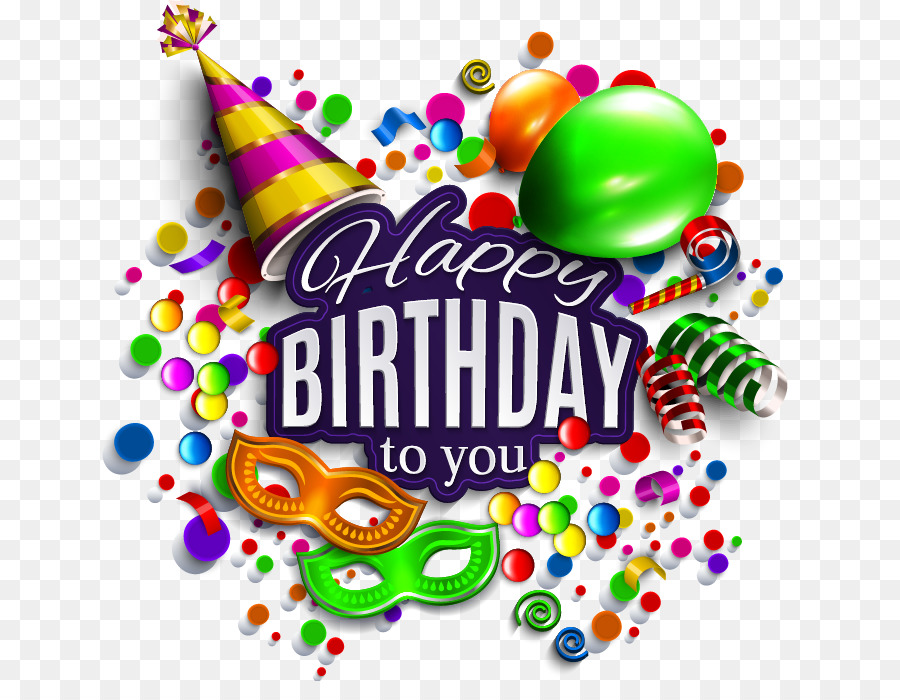 Happy Birthday Logo Clipart Birthday Text Font Transparent Clip Art