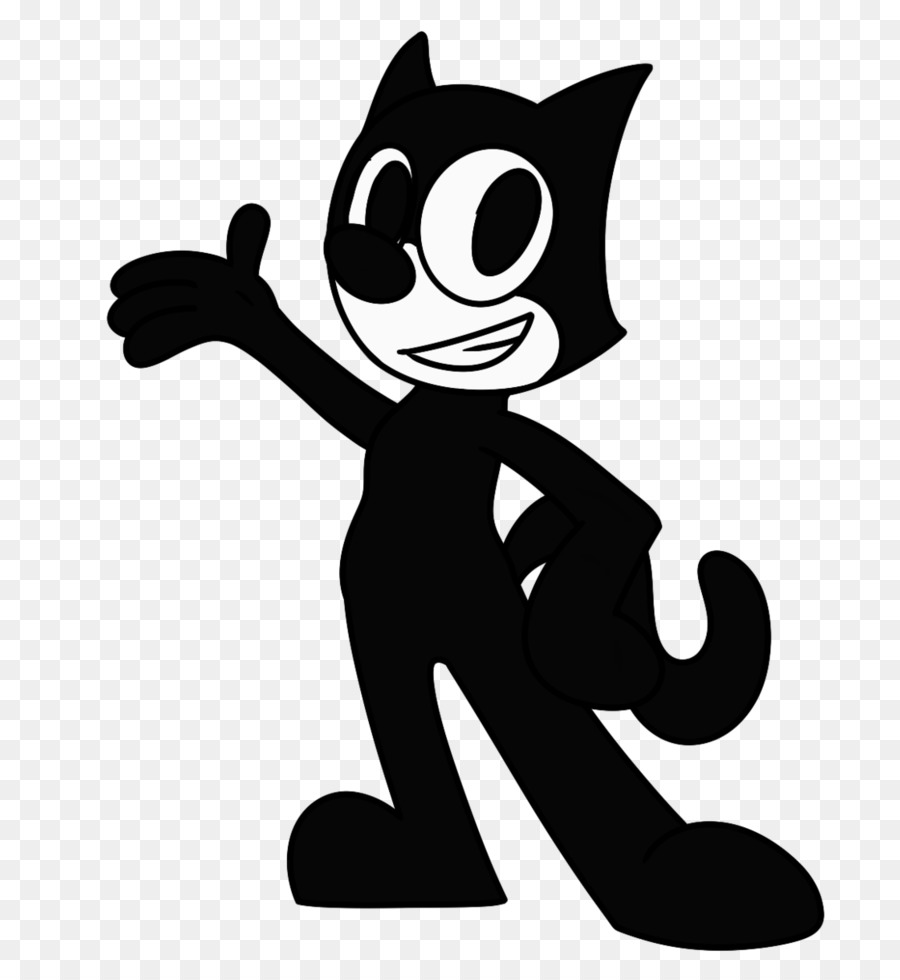 Felix The Cat clipart - Cat, Black, Cartoon, transparent clip art