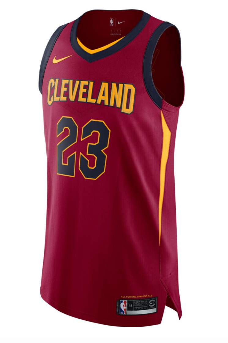 cleveland cavaliers basketball jersey