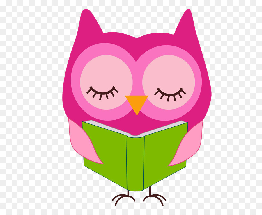 Smile Heart clipart - Reading, Book, Owl, transparent clip art