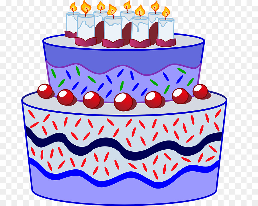 Celebration Cake Cartoon