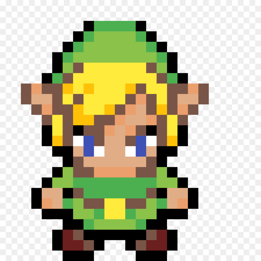 Zelda Pixel Art Clipart Pixel Yellow Line Transparent