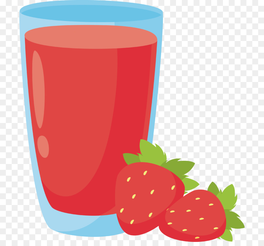 Strawberry Cartoon clipart - Juice, Smoothie, Fruit, transparent clip art